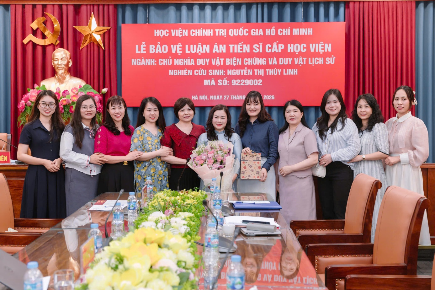 <b>Lễ bảo vệ Luận án Tiến sĩ Triết học của giảng viên Nguyễn Thị Thuỳ Linh</b>