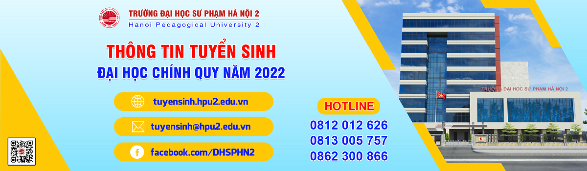  THÔNG BÁO TUYỂN SINH ĐẠI HỌC CHÍNH QUY NĂM 2022